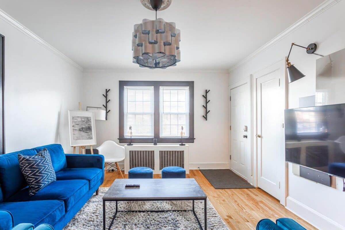 The Blue Sapphire 2Br 2 King Beds & Ample Backyard Apartment Bridgeport Exterior photo
