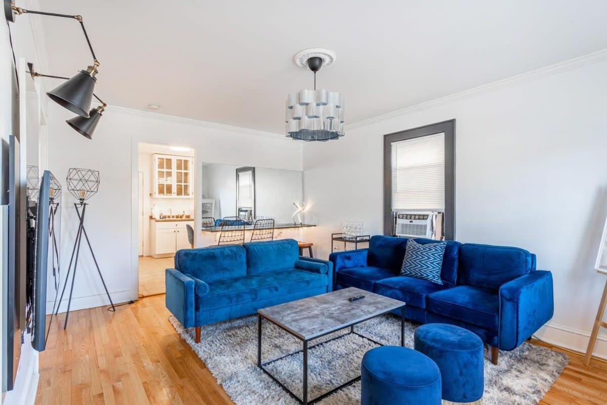 The Blue Sapphire 2Br 2 King Beds & Ample Backyard Apartment Bridgeport Exterior photo