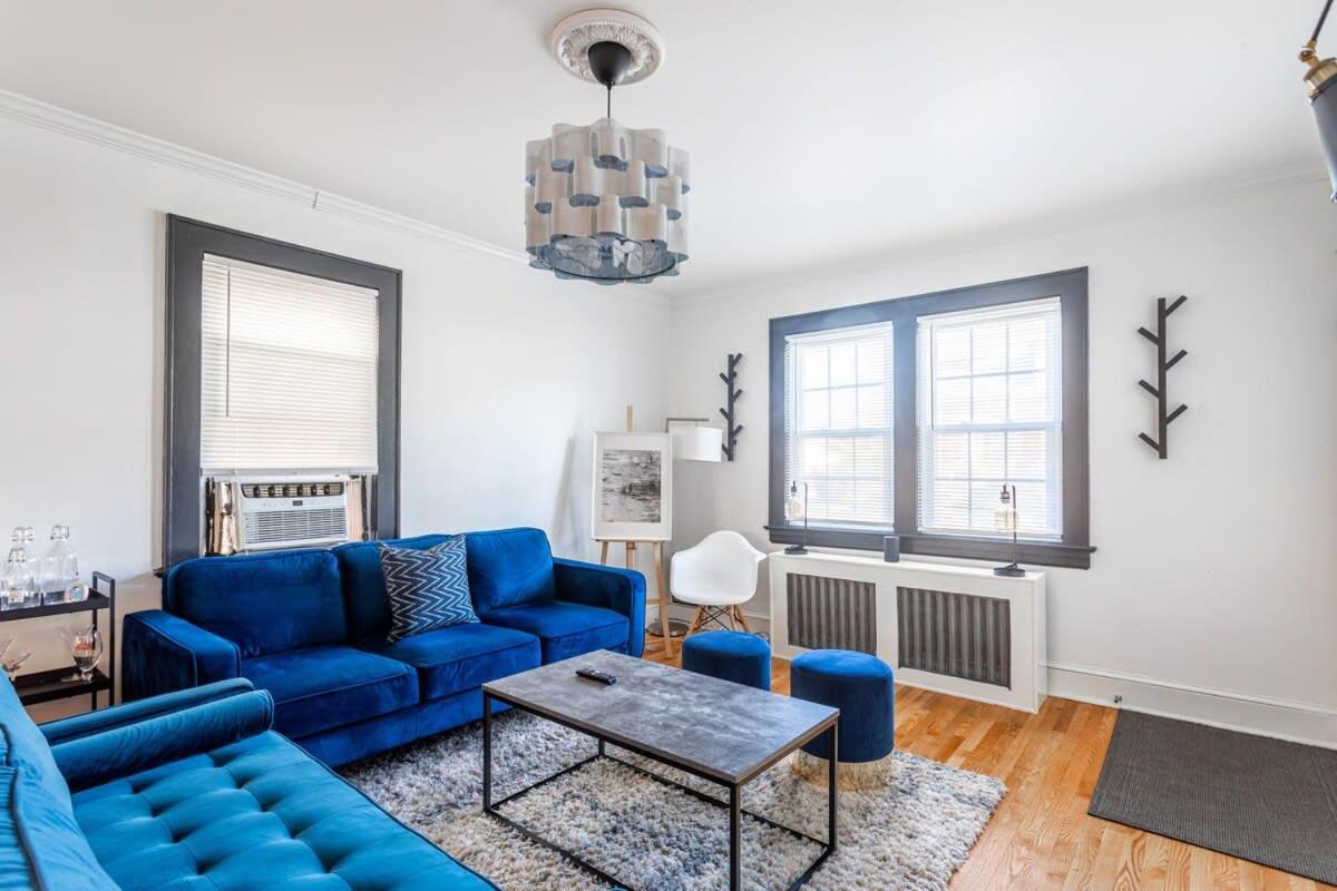 The Blue Sapphire 2Br 2 King Beds & Ample Backyard Apartment Bridgeport Exterior photo