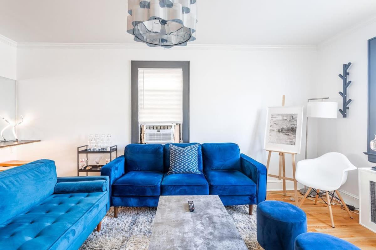 The Blue Sapphire 2Br 2 King Beds & Ample Backyard Apartment Bridgeport Exterior photo